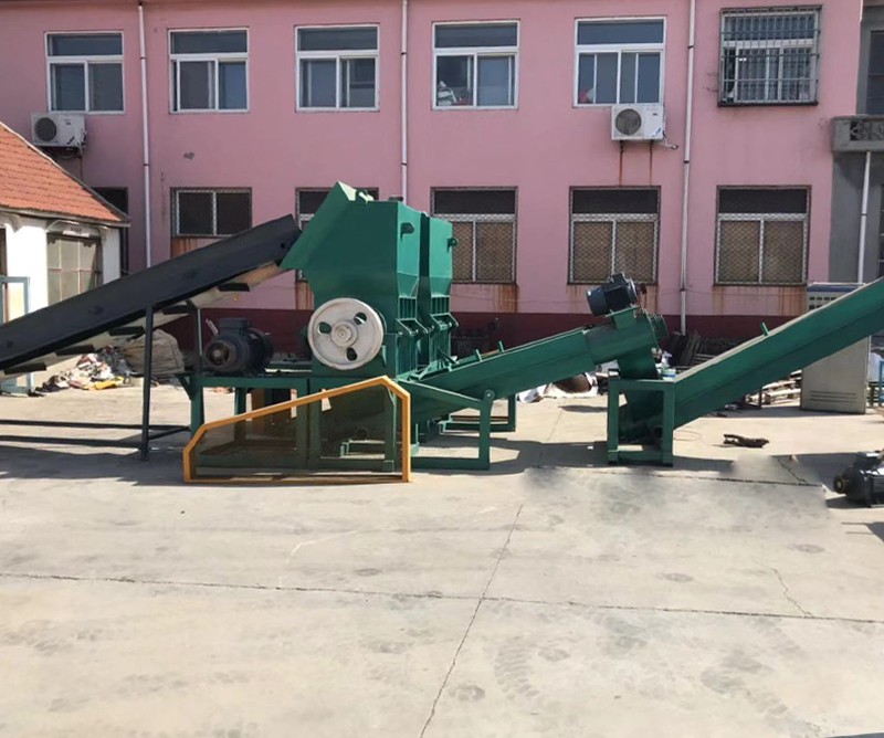 廢舊地膜回收再利用生產線